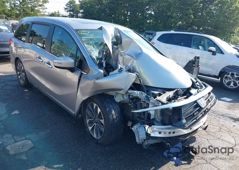 2024 Honda Odyssey Ex-L from USA, damaged, VIN 5FNRL6H63RB065563